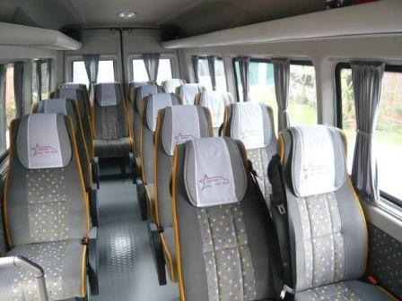 Mikroautobusa noma Bauskā ar šoferi 9 14 17 19 20 sēdvietas