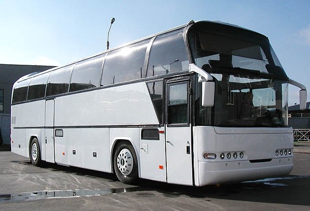 Autobusu īre Bauskā Neoplan 50 vietas sēdvietas