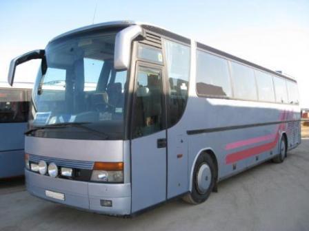 Autobusu noma Bauskā Setra 44 49 50 55 sēdvietas 