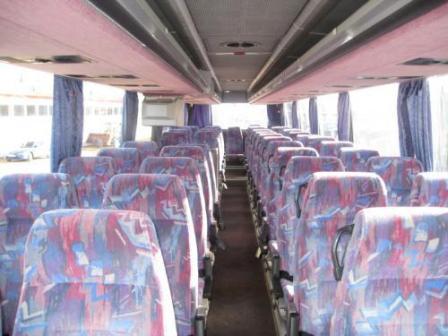 Autobusu noma Bauskā Setra 44 49 50 55 sēdvietas